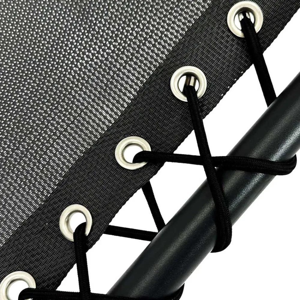 Wohnen Klappbarer Gartensessel aus Mesh & Stahl - Liesca