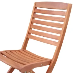Wohnen Balkonmöbel*Klappbarer Gartenstuhl Nathalie aus Holz massiv (2er Set)