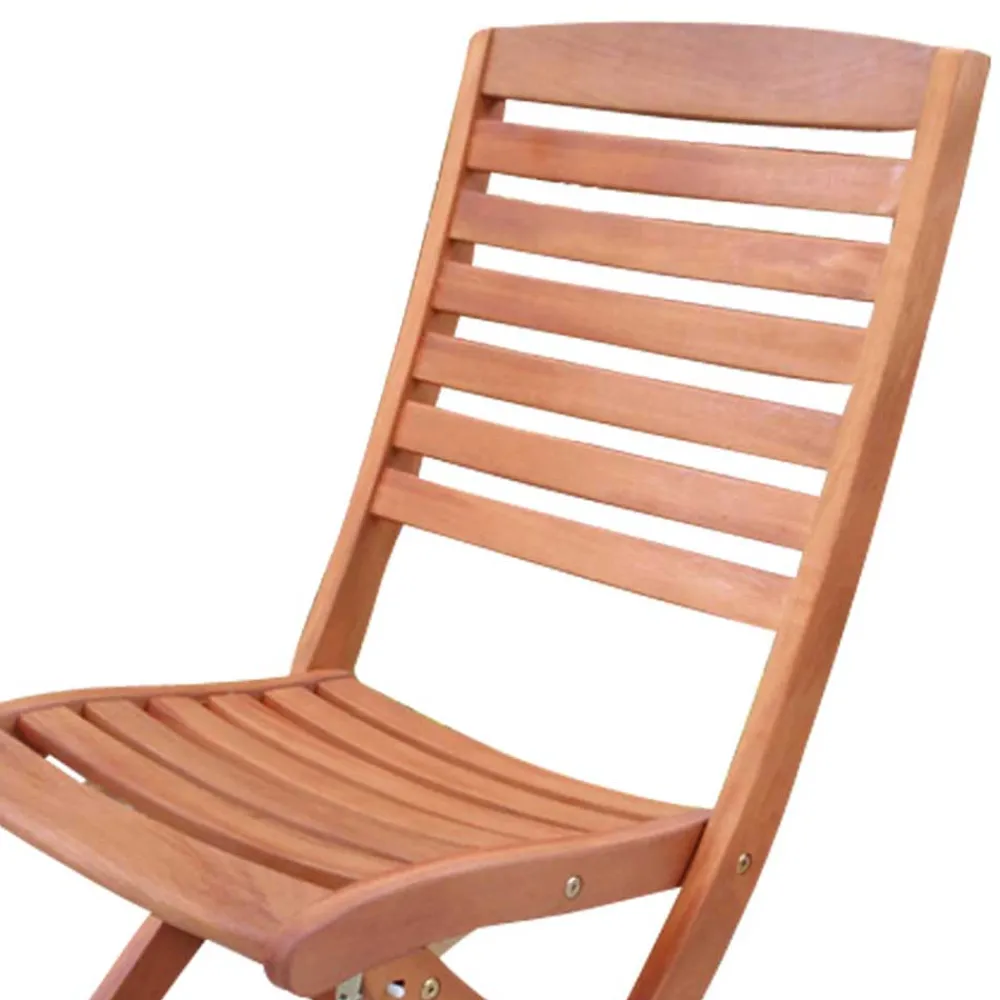 Wohnen Balkonmöbel*Klappbarer Gartenstuhl Nathalie aus Holz massiv (2er Set)