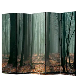 Wohnen Klappbarer Paravent Herbstwald Fotodruck - Stacie