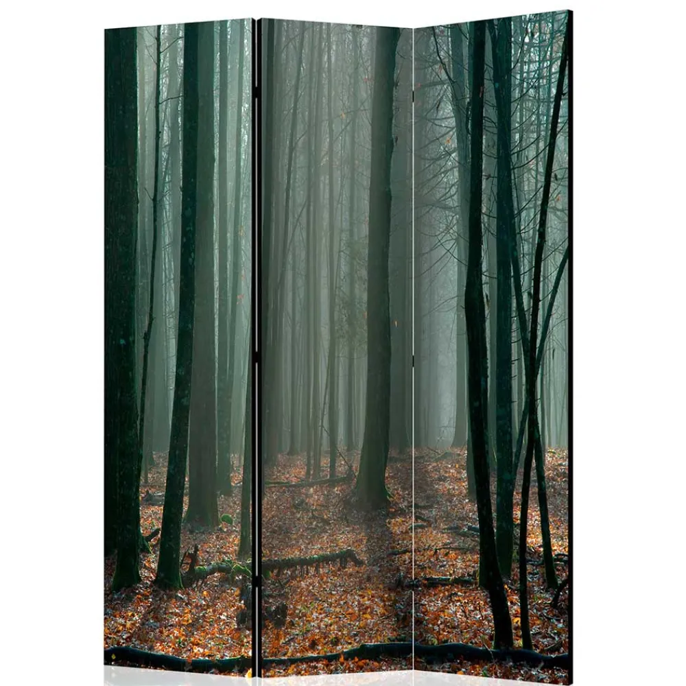 Wohnen Klappbarer Paravent Herbstwald Fotodruck - Stacie