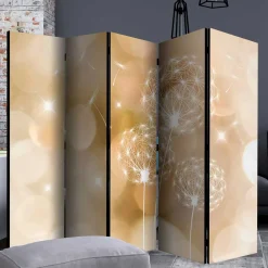 Wohnen Klappbarer Paravent mit Pusteblumen - Ansonka