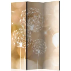 Wohnen Klappbarer Paravent mit Pusteblumen - Ansonka
