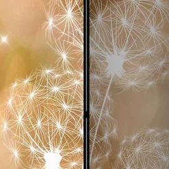 Wohnen Klappbarer Paravent mit Pusteblumen - Ansonka