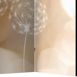 Wohnen Klappbarer Paravent mit Pusteblumen - Ansonka