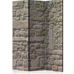 Wohnen Klappbarer Paravent Sandstein Mauer - Florynn