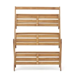 Wohnen Klappbares Regal im Treppendesign - zB für Blumen - Oledra