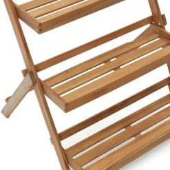 Wohnen Klappbares Regal im Treppendesign - zB für Blumen - Oledra