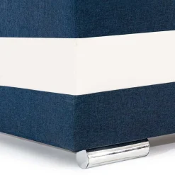 Wohnen Schlafsofas*Klappcouch in Dunkelblau und Weiß - Mingo