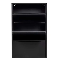 Wohnen 3-Klappen-Schuhschrank in Schwarz - Matic