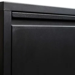 Wohnen 3-Klappen-Schuhschrank in Schwarz - Matic