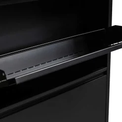 Wohnen 3-Klappen-Schuhschrank in Schwarz - Matic