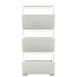 Wohnen Schuhschränke*3-Klappen-Schuhschrank in Weiß - Dany