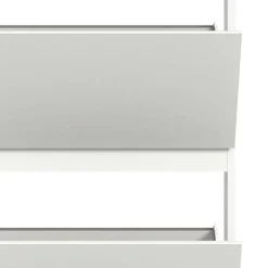 Wohnen Schuhschränke*3-Klappen-Schuhschrank in Weiß - Dany