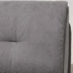 Wohnen Klappsessel in Silber Grau Webstoff - Belania