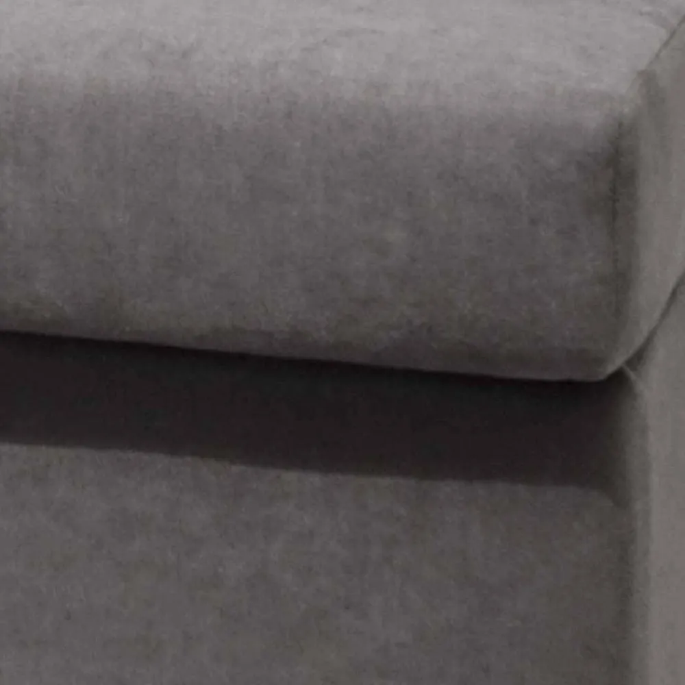 Wohnen Klappsessel in Silber Grau Webstoff - Belania