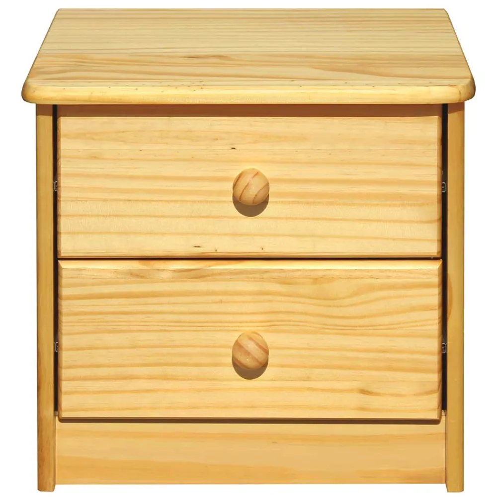 Wohnen Landhausmöbel|Kommoden*Klassische Holz Nachtkommode aus Kiefer - Kascanu