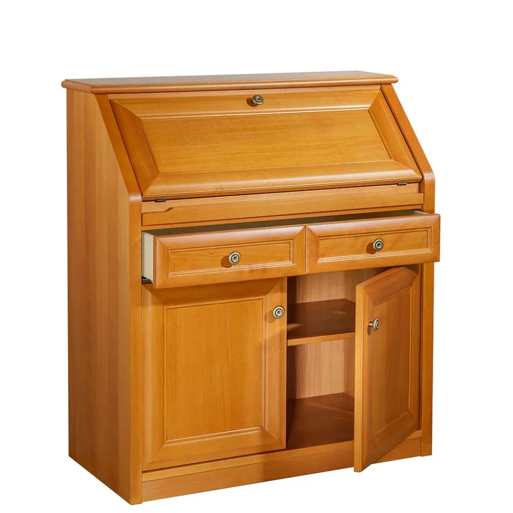 Wohnen Esszimmerschränke*Klassischer Schreibschrank in Kirschbaum - Valbera