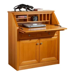 Wohnen Esszimmerschränke*Klassischer Schreibschrank in Kirschbaum - Valbera