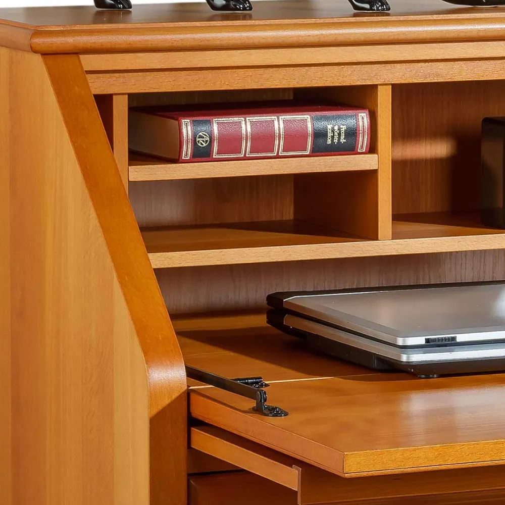 Wohnen Esszimmerschränke*Klassischer Schreibschrank in Kirschbaum - Valbera