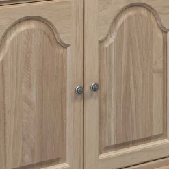 Wohnen Esszimmerschränke|Highboards*Klassischer Schreibschrank Sekretär aus Eiche - Hamptony