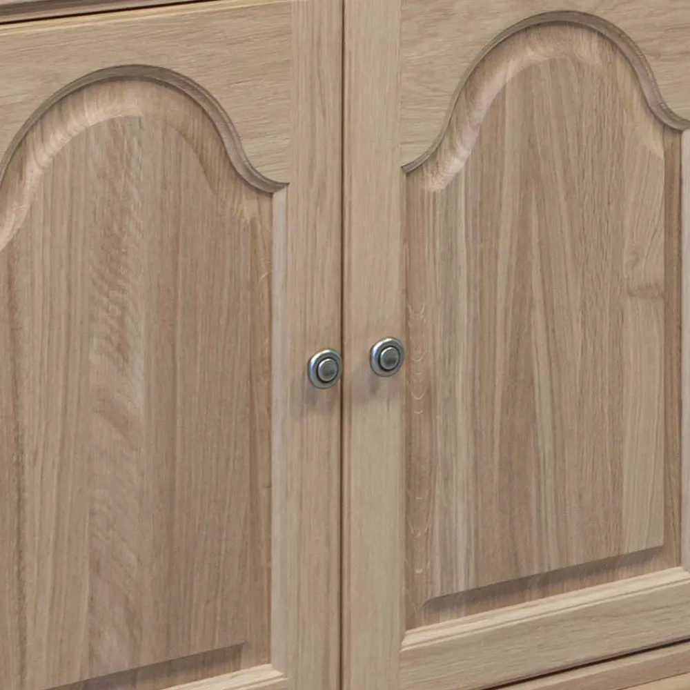 Wohnen Esszimmerschränke|Highboards*Klassischer Schreibschrank Sekretär aus Eiche - Hamptony