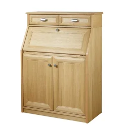 Wohnen Esszimmerschränke*Klassischer Sekretär in Eiche - Optica