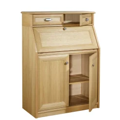 Wohnen Esszimmerschränke*Klassischer Sekretär in Eiche - Optica