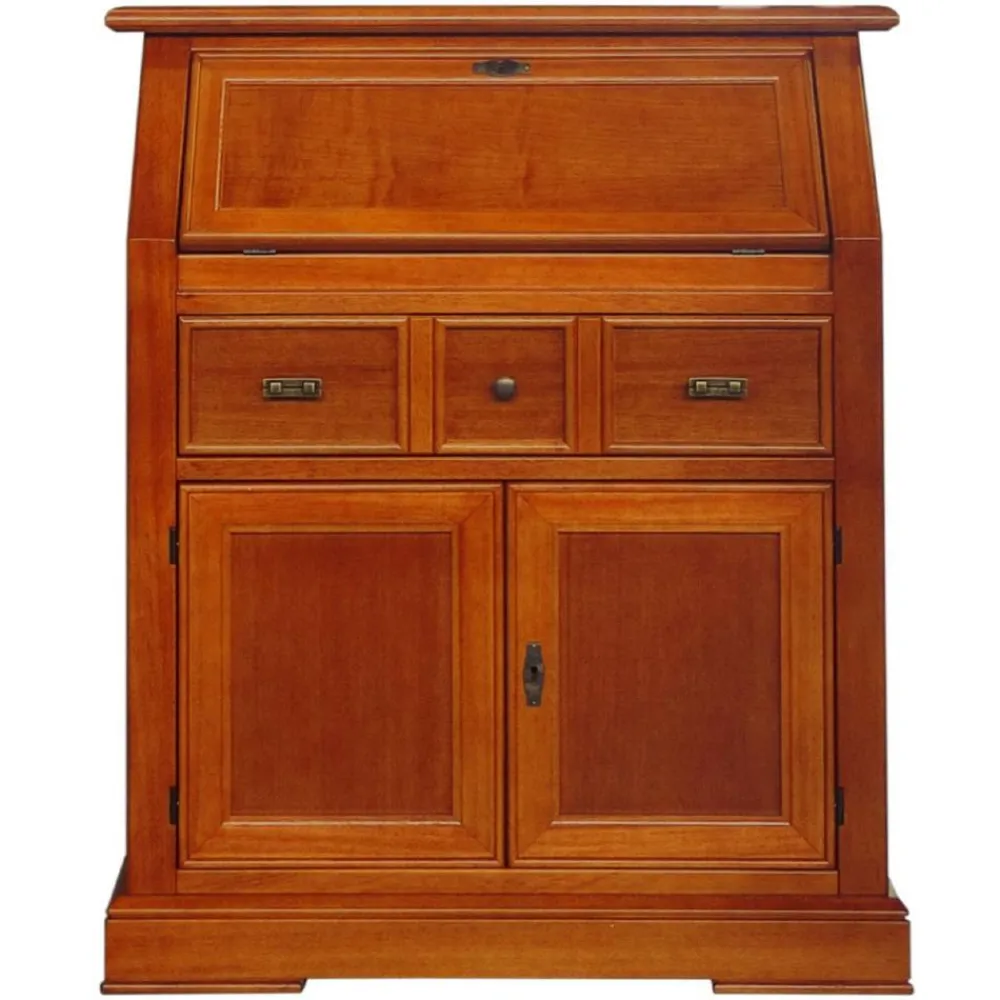 Wohnen Esszimmerschränke*Klassischer Sekretär in Kirschbaumfarben - Troyesa