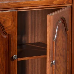 Wohnen Tische|Braune Möbel*Klassischer Sekretär in Nussbaum - Modicca