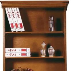 Wohnen Naturholzmöbel|Braune Möbel*Klassisches Bücherregal 85x179x32 cm - Lemerzi