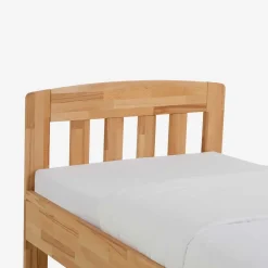 Wohnen Klassisches Holzbett Seriacus mit Kopfteil halboffen