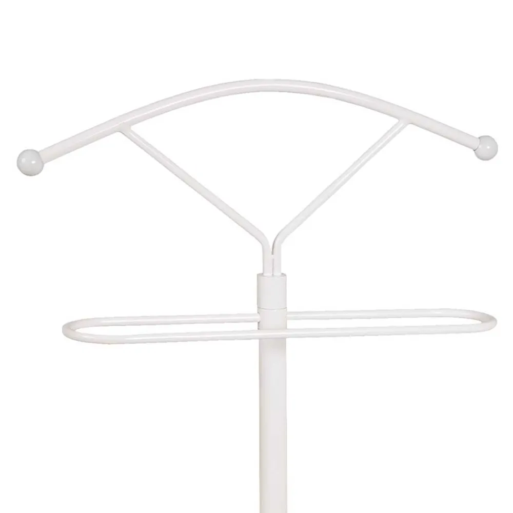 Wohnen Herrendiener*Kleiderbutler Chasmarin in Weiß Stahl