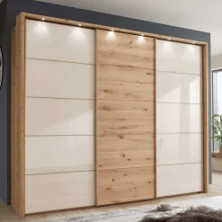 Wohnen Kleiderschränke|Kleiderschränke*Kleiderschrank 250 cm breit mit zwei Höhen - Nikoba