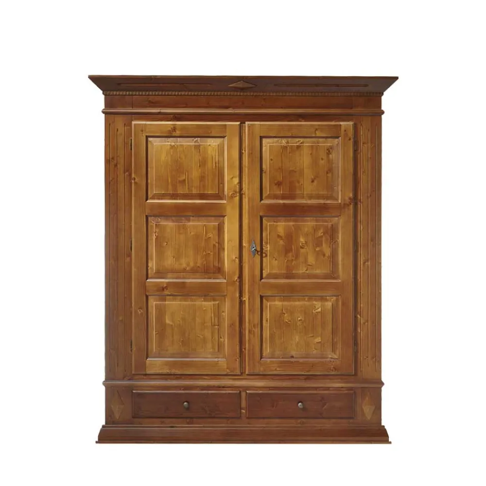 Wohnen Kleiderschränke|Kleiderschränke*Kleiderschrank Gargano in Kirschbaumfarben