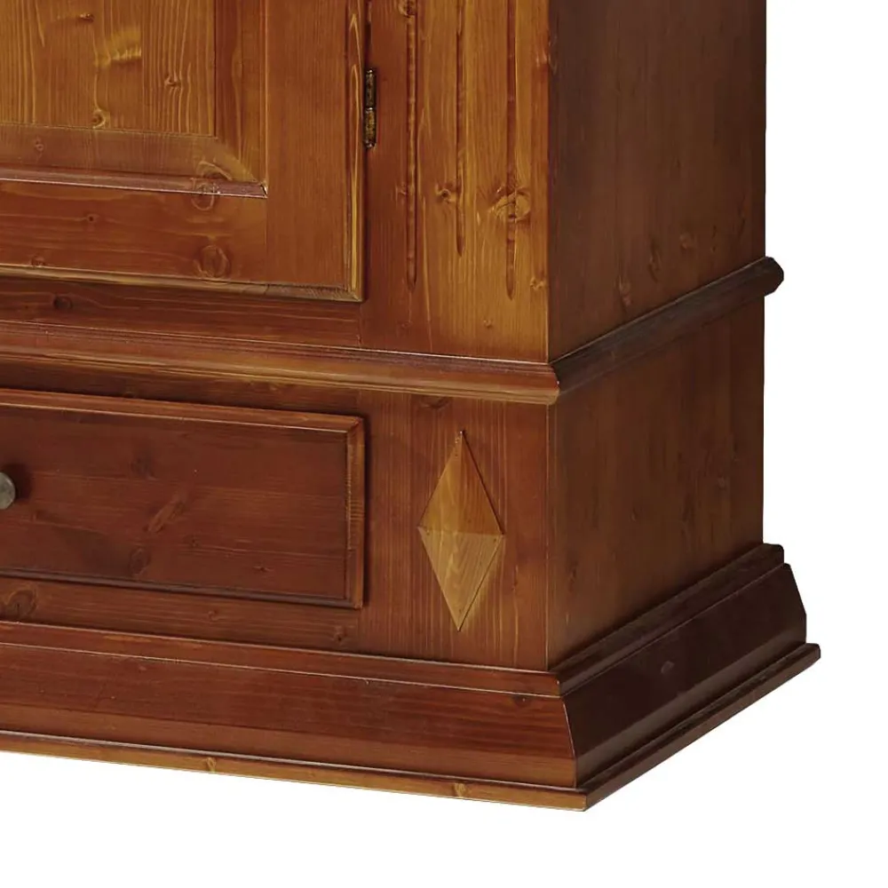 Wohnen Kleiderschränke|Kleiderschränke*Kleiderschrank Gargano in Kirschbaumfarben