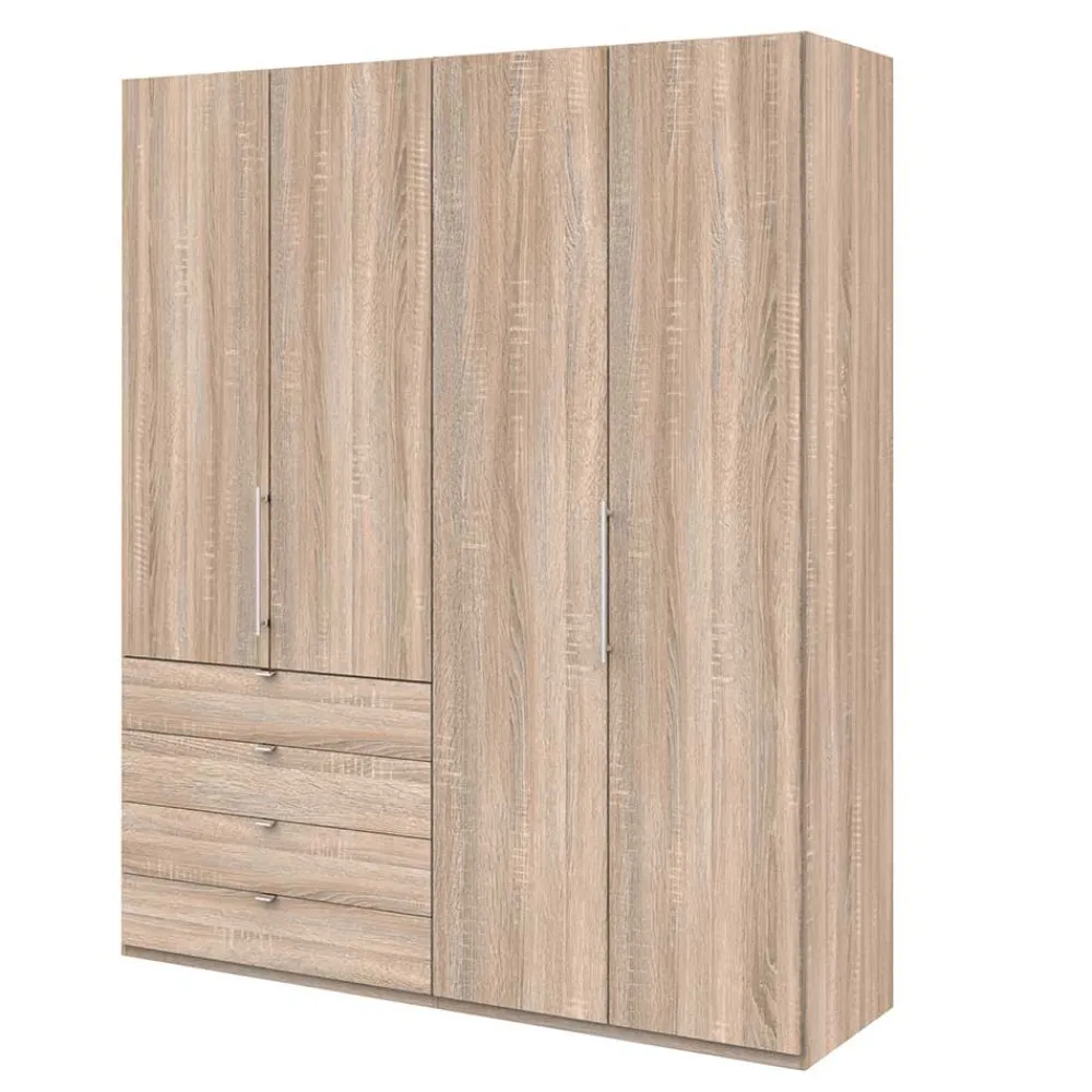 Wohnen Jugendzimmerschränke*Kleiderschrank in Eiche Sägerau Dekor - Zayun