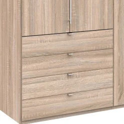 Wohnen Jugendzimmerschränke*Kleiderschrank in Eiche Sägerau Dekor - Zayun