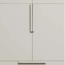 Wohnen Massivholzmöbel|Kleiderschränke*Kleiderschrank in Hellgrau - Anela