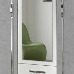 Wohnen Jugendzimmerschränke*Kleiderschrank in Weiß & Beton Optik Hell - Hotti