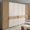 Wohnen Massivholzmöbel|Kleiderschränke*Kleiderschrank mit 6 Türen 300 cm breit - Emdsiva