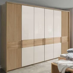 Wohnen Massivholzmöbel|Kleiderschränke*Kleiderschrank mit 6 Türen 300 cm breit - Emdsiva