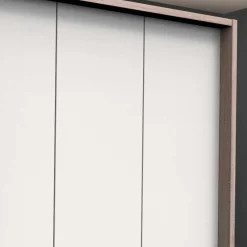 Wohnen Kleiderschrank mit 150cm Breite in Weiß - Vaclyn