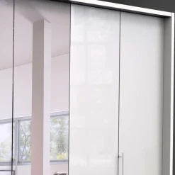 Wohnen Schränke|Kleiderschränke*Kleiderschrank mit Gleittüren in Weiß - Dolienca