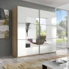 Wohnen Kleiderschrank mit Schwebetüren mit Spiegel - Anglivia