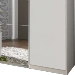 Wohnen Kleiderschrank mit Spiegel Schwebetüren - Denada