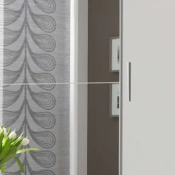 Wohnen Kleiderschrank mit Spiegel Schwebetüren - Denada