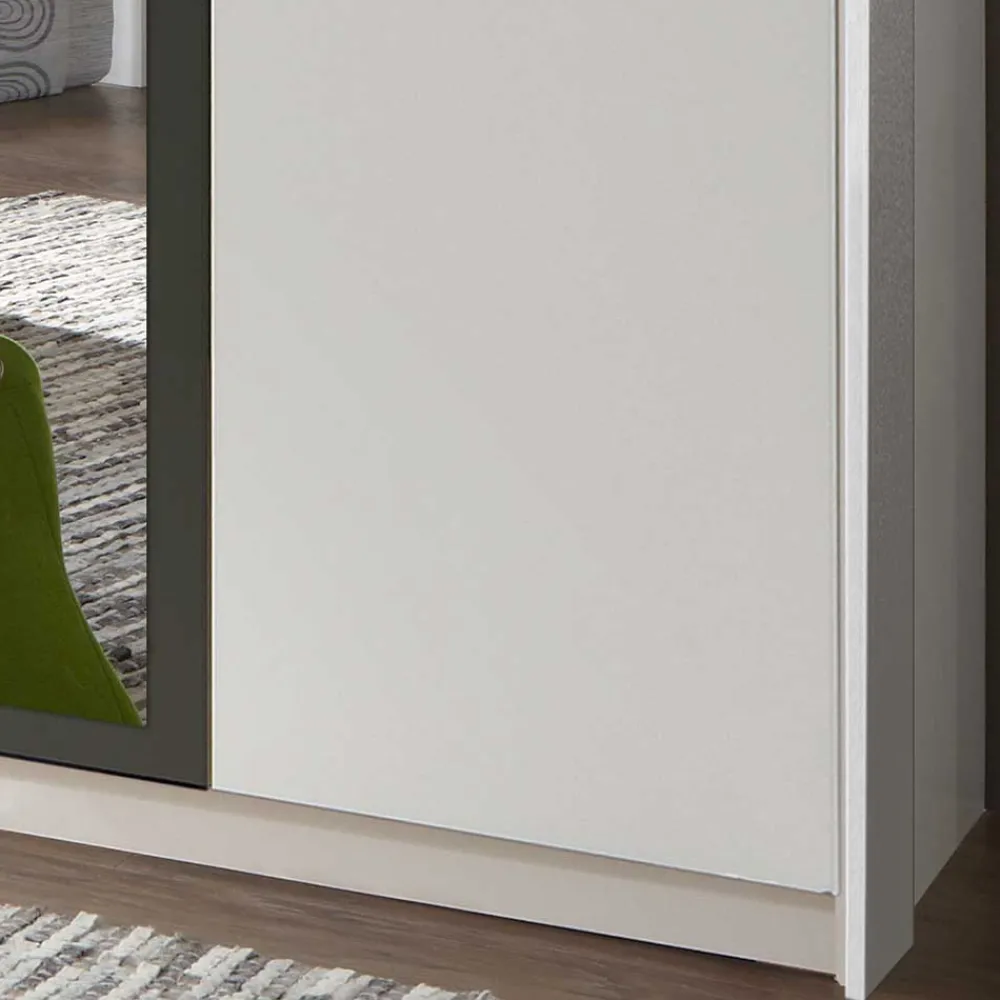 Wohnen Schränke|Kleiderschränke*Kleiderschrank mit Spiegel modern - Nikaragva