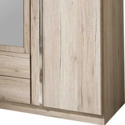 Wohnen Kleiderschrank mit zwei Schubladen & vier Türen - Lagunara