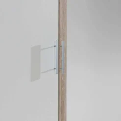 Wohnen Kleiderschrank Schlafzimmerschrank mit Spiegel - Turino